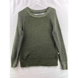 American Eagle Pullover Outfitters Womens Sweater Medium Green Long Sleeve